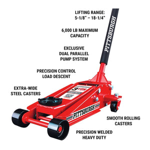 Pittsburgh 3 ton store heavy duty jack